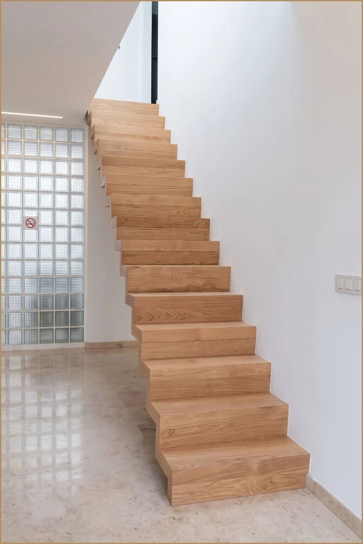 Manchmal sollen Treppen auffallen. Und manchmal wirken sie am besten, wenn sie ganz selbst...