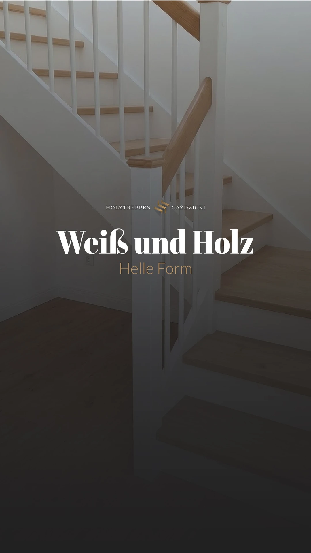 Weiße Treppen können im Innenraum fast vollständig verschwinden. 🤍

Genau deshalb eignen ...