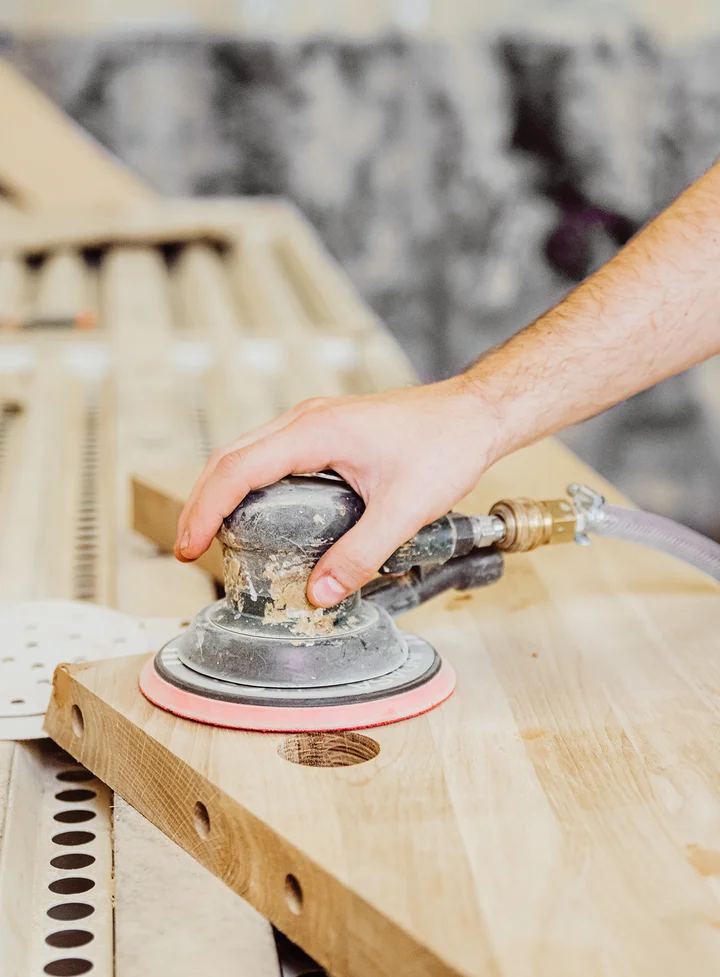 Handwerkliche Finish