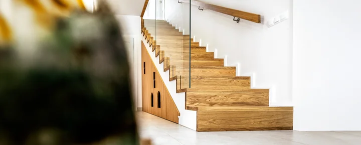 Holztreppe von Gaździcki