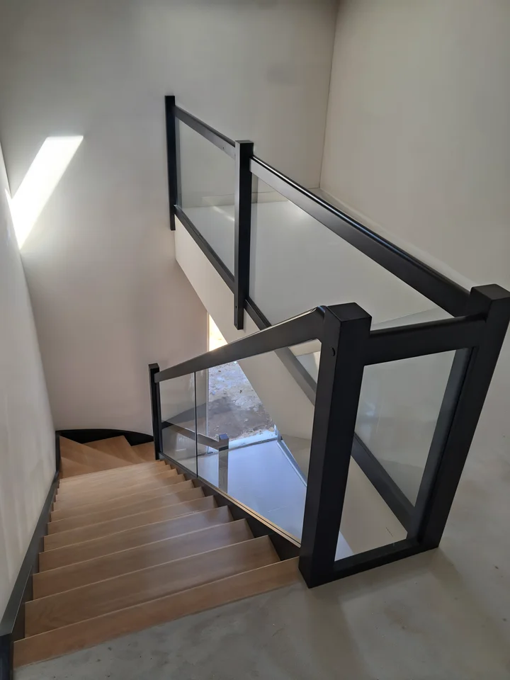 Holztreppe aus Eiche